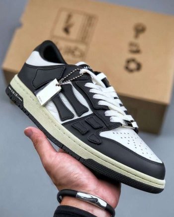 Replica AMIRI Black Low Skel Top Sneaker