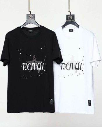 Replica FENDI 2023ss New Crew Neck T-shirts For Men#HT018