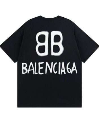 Replica Balenciaga New Crew Neck T-shirts For Unisex#HTS95