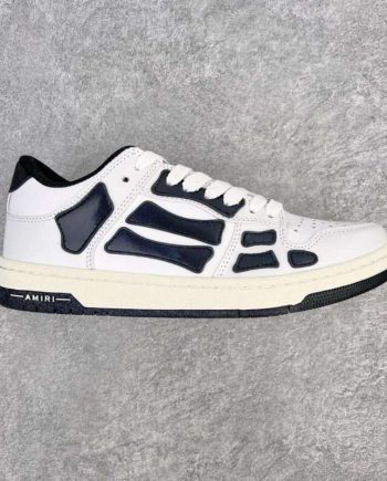 Replica AMIRI White And Black Low Skel Top Sneaker