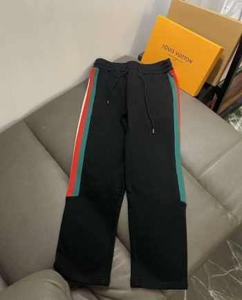 Replica Gucci 23FW Color Block Jogger Pants for Unisex