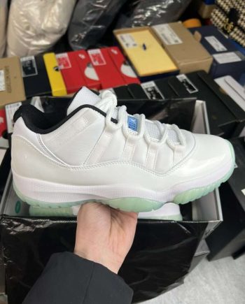 Replica Air Jordan 11 XI Low “White”#AJ11-004