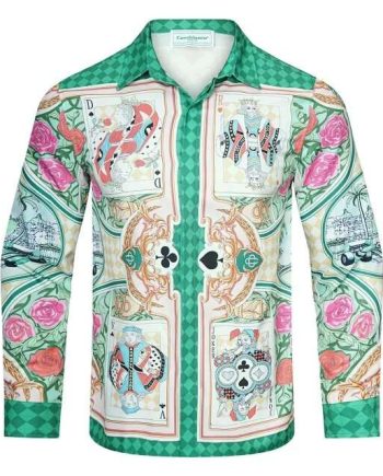 Replica Casablance New Print Long Sleeve Shirts For Men#BC016