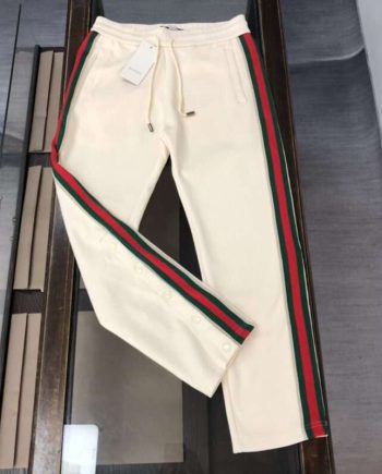 Replica Gucci  Jacquard Drawstring Sweat Pants #GCP002