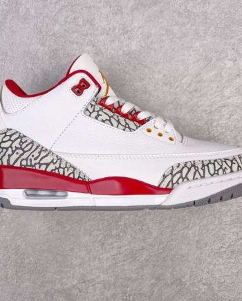 Replica Air Jordan 3 Cardinal Red Sneakers CT8532-126#AJ3030