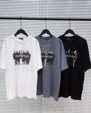 Replica  Balenciga  New Crew Neck T-shirts For Unisex #HTS153