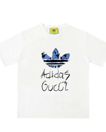 Replica Gucci x Adidas New T-Shirts Crew Neck For Unisex#NTS002