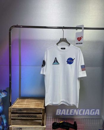 Replica Balenciaga x NASA Space New T-Shirts Crew Neck For Unisex#HTS223