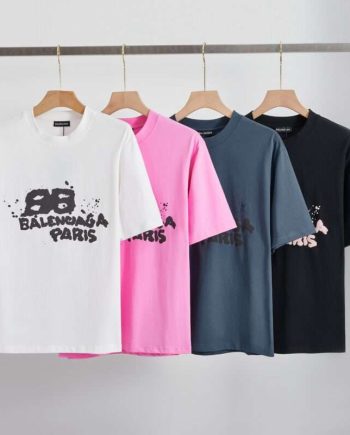 Replica Balenciaga New Crew Neck T-shirts  #HT052