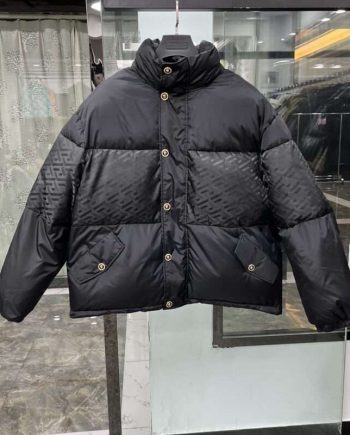 Replica 2022 Winter New VERSACE La Greca Down Jackets For Men#SYVC0011