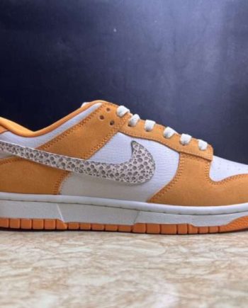 Replica  Nike Dunk Low Orange “Safari Swoosh”#ND033