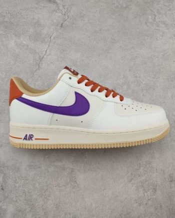 Replica  Nike Air Force 1 07 Low Purple Cabbage Orange