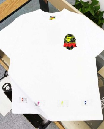 Replica Bape New Crew Neck T-shirts For Unisex#HTS108