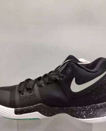 Replica Nike Kyrie 3 “Black Ice” Black Sneakers #NKC008