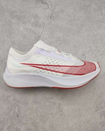 Nike Zoom Fly 3 White Laser Crimson