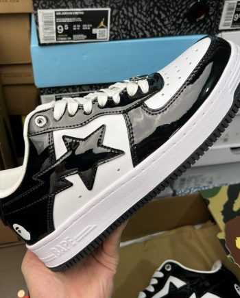 Replica A Bathing Ape Bape Sta Low Black