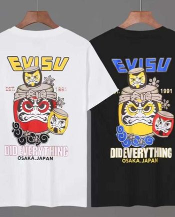 Replica EVISU 2023SS New Crew Neck T-shirts #HT047