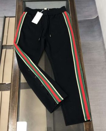 Replica Gucci  Jacquard Drawstring Sweat Pants #GCP001