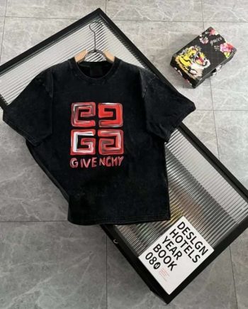 Replica Givenchy 2023 New 4G Graffiti Print Logo Crew Neck T-shirt For Unisex#NTS005