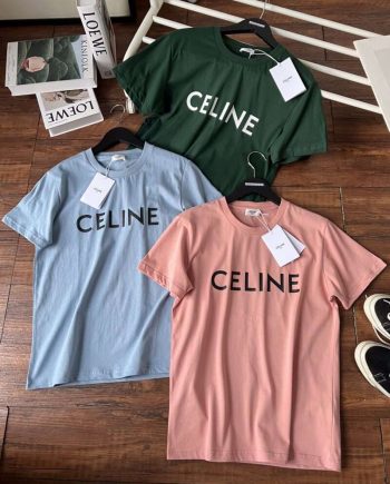 Replica Celine New T-Shirts Crew Neck For Women#HTS284