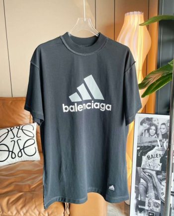 Replica  Balenciagax AdidasNew Crew Neck T-shirts For Unisex#HT068