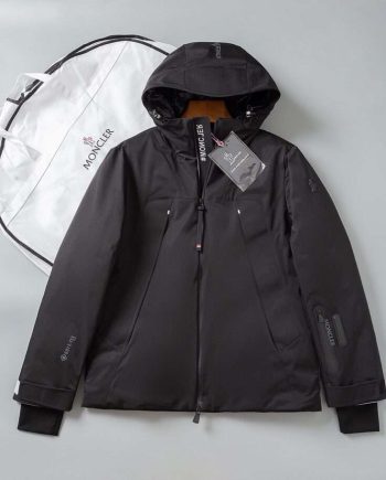 Replica 23FW Moncler Grenoble Down Jackets – Skiwear in Black and Khaki