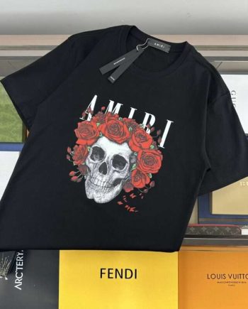 Replica AMIRI Grateful Dead Tee Black