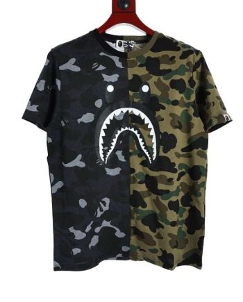 Replica Bape New Crew Neck T-shirts For Unisex Colorful#NTS138