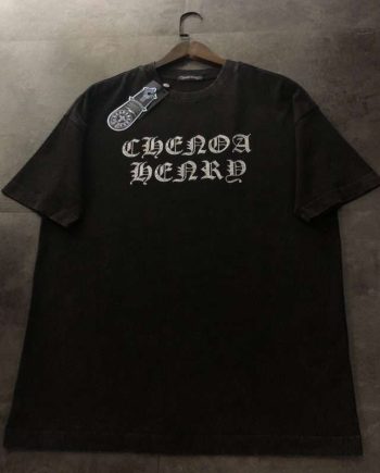 Replica Chrome Hearts New Crew Neck T-shirts For Unisex Black #NTS102