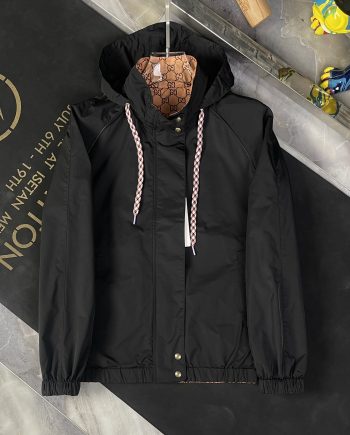 Replica Gucci BLACK Reversible jacket