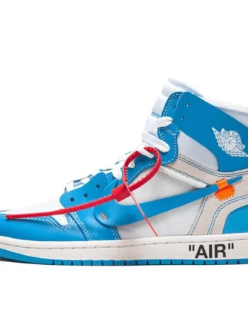 Replica  OFF-WHITE x Air Jordan OW AJ1 Retro High OG “UNC”