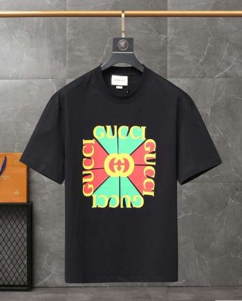 Replica Gucci New Crew Neck T-shirts For Women andMen#HT074