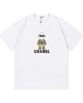 Replica  CHANEL Crew Neck T-shirts For Unisex #HT087