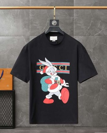 Replica Gucci New Crew Neck T-shirts Rabbit For Unisex #HTS71