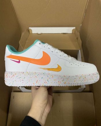 Replica  Nike Air Force 1’07 Low GS”Multi-Color/Multi-Swoosh” FD4626-181