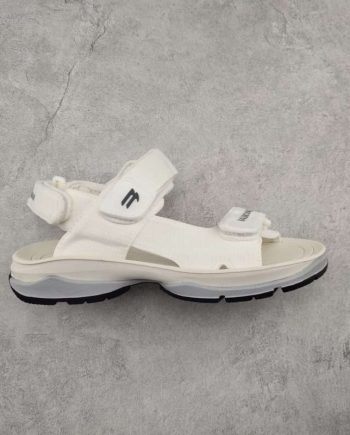 Replica Balenciaga Tourist Sandal White and Black