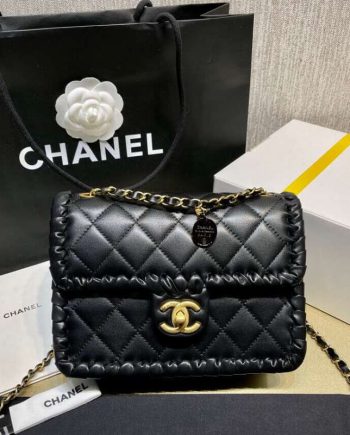 Replica Chanel Caviar Quilted Wallet On Chain Woc Gold Hardware