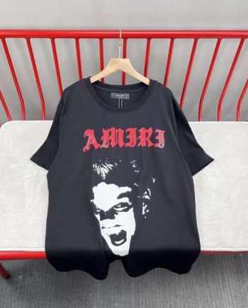 Replica AMIRI Black Lost Boys T-shirts Streetwear