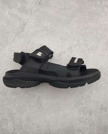 Replica Balenciaga Tourist Sandal Black