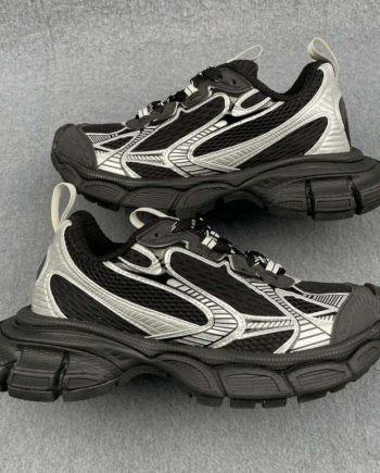 Balenciaga 10 Phantom Sneakers Black Silver#CBLG038