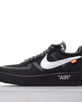 Replica Nike Air Force 1 Low x Off-White Black White AO4606-001