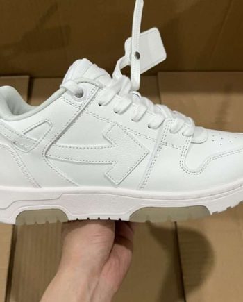 Replica Off-White Out Of Office low-top sneakers “OOO” Triple White