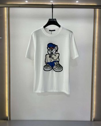 Replica Louis Vuitton 2023 New Short Sleeve Knit Tee#LVT001