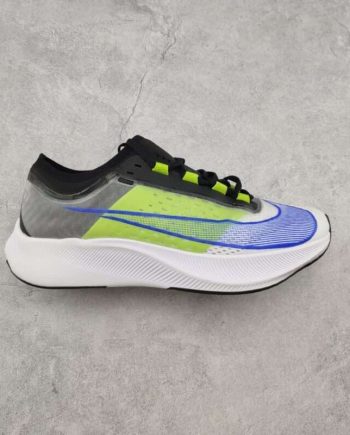 Nike Zoom Fly 3 White Racer Blue Cyber Black