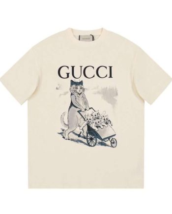 Replica  Gucci New T-Shirts Crew Neck For Unisex#HTS283