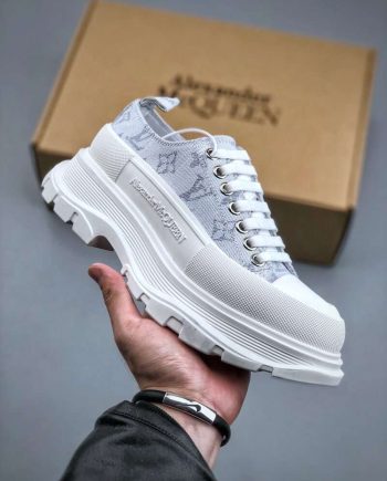 Replica  Alexander McQueen Tread Slick Low Lace Up Sneakers