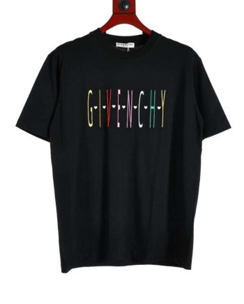 Replica Givenchy New Crew Neck T-shirts For Unisex Black and Grey#NTS127