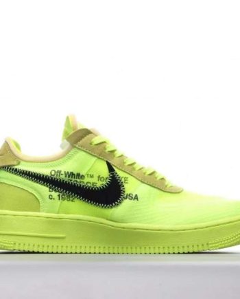 Replica Nike Air Force 1 Low x  Off-White Volt Green AO4606700