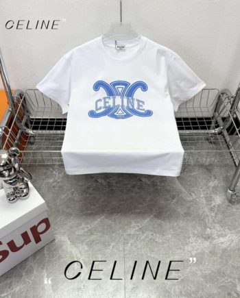 Replica Celine New T-Shirts Crew Neck For Unisex#HTS350