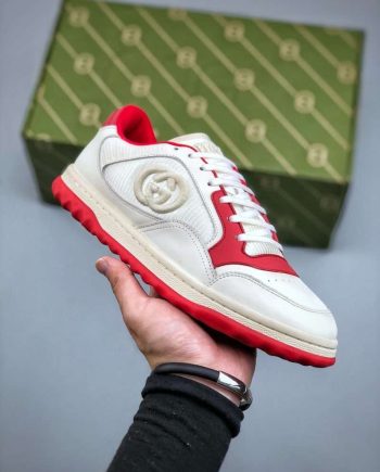 Replica Gucci MAC80 Low-Top Sneakers Red